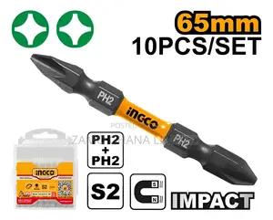 Ingco Impact Screwdriver Bits - Sdbim21ph233