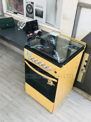 Oven With Grill Glass Lid 50x50 4 Gas Cooker Volcano