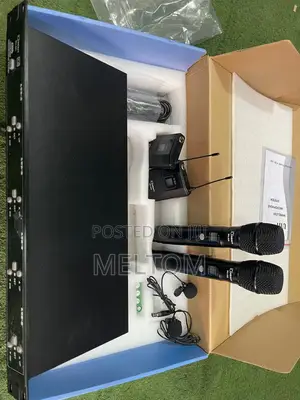 Heavy Mu-500 4in1 Cordless Microphone (2handheld 2lapel Mic)