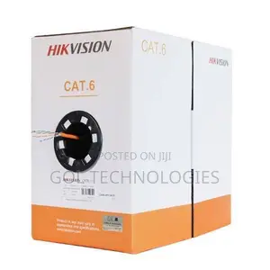 Hikvision Cat6 Cable Cca (Orange) Ds-1ln6uu/Cca