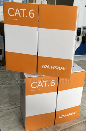 Hikvision Cat6 Cable Cca (Orange) Ds-1ln6uu/Cca