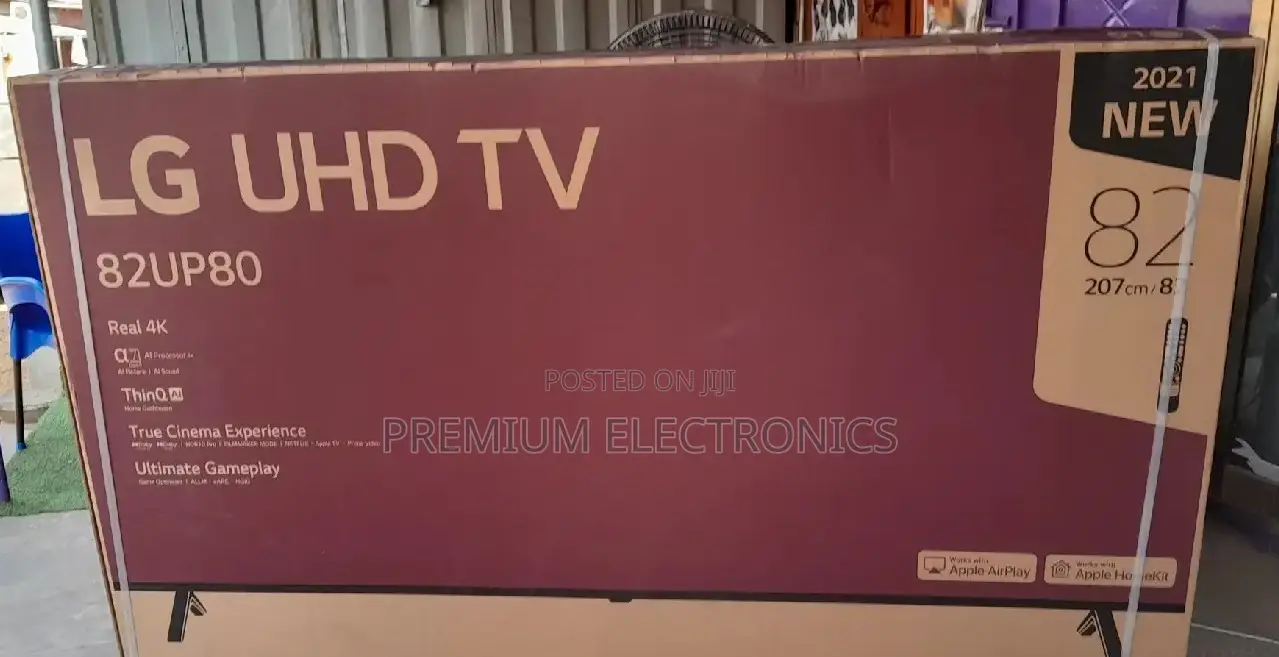 A7 Gen4 AI | HDR10 Pro | 82" LG, Apple Airplay, 82UP80 TV 