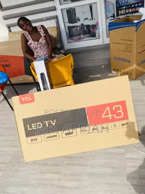 Durable TCL 43d3200 43 Inch Full HD Electric Led Tv(Black).