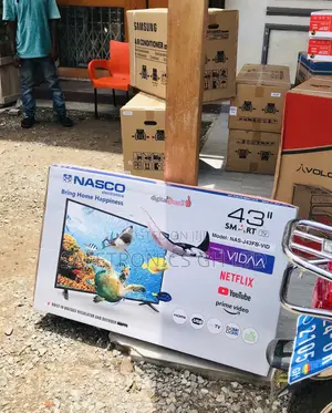 Smart Nasco 43 Inches Glossy Led Black Tv