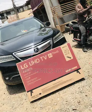 LG Glossy UHD Led Black UN73 49 Inches Tv