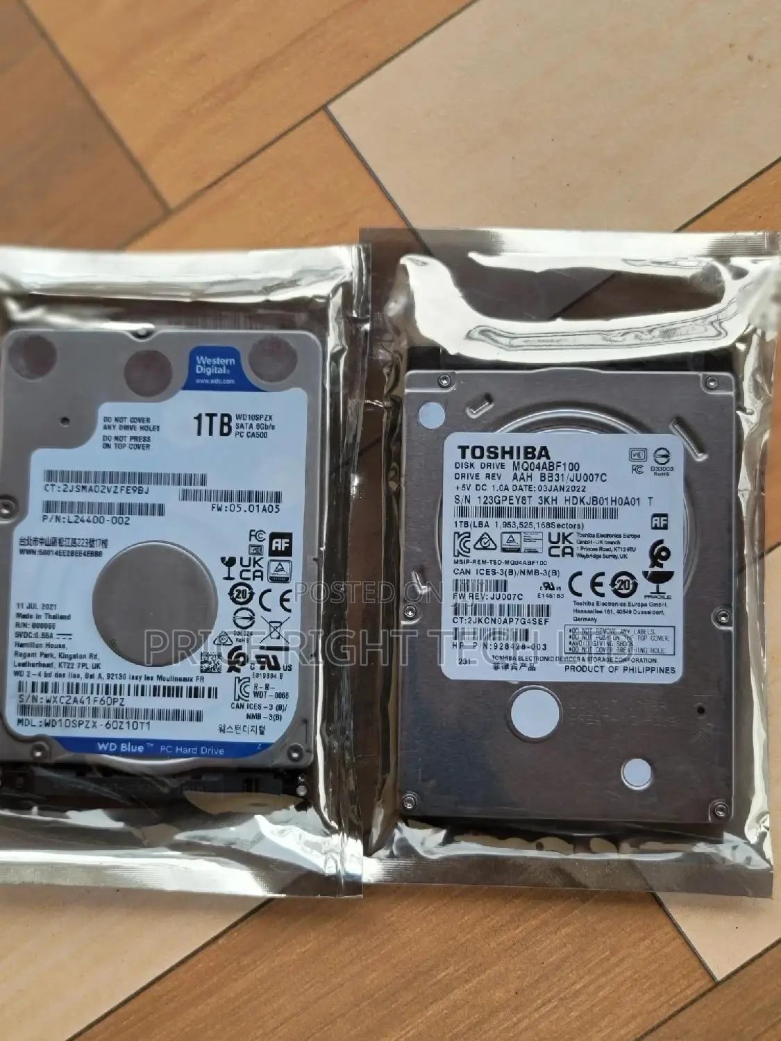 Brand New 1tb Laptop Hard Drive