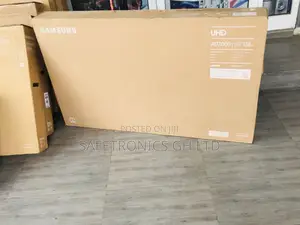 Glossy Samsung 55 Inches Led Black Au70 Tv