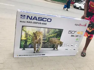 Smart Nasco 50 Inches Glossy Led Black Tv