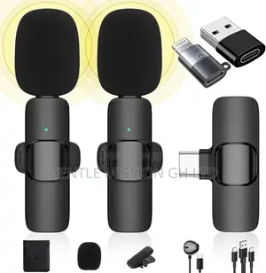 2in1 Wireless Microphone for Phone