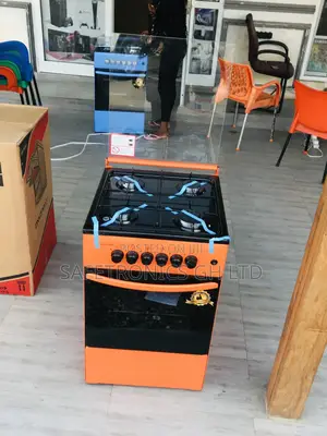 Oven With Grill Volcano Glass Lid 50x50 4 Gas Cooker