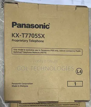 Panasonic Screen Phone With a Speaker KX-T7705