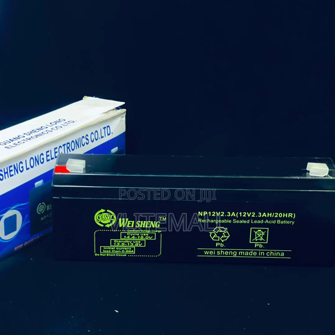 Wei Sheng 12v-2.3ah Battery