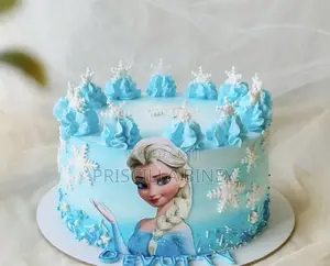 Elsa Character Cake