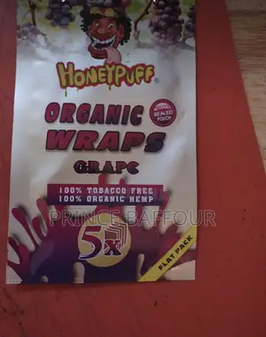 Tobacco Blunt Wraps/ Honeypuff Organic Wraps