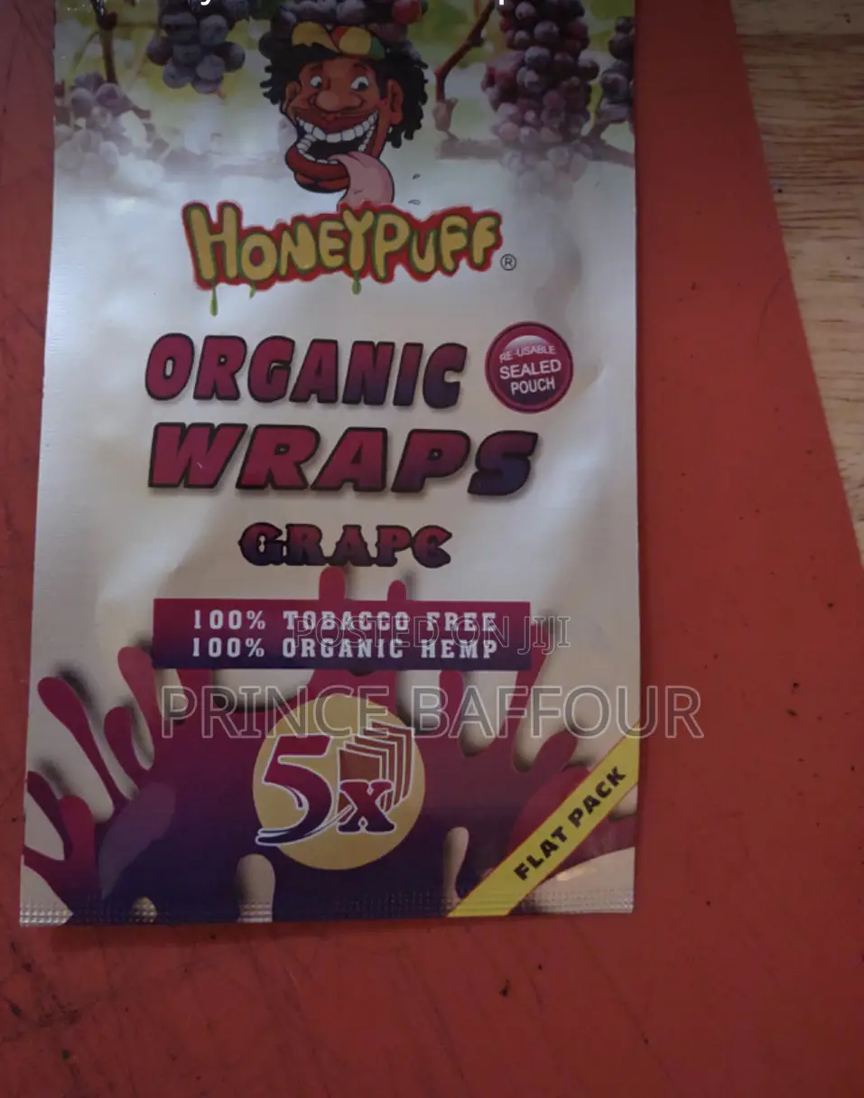 Tobacco Blunt Wraps/ Honeypuff Organic Wraps