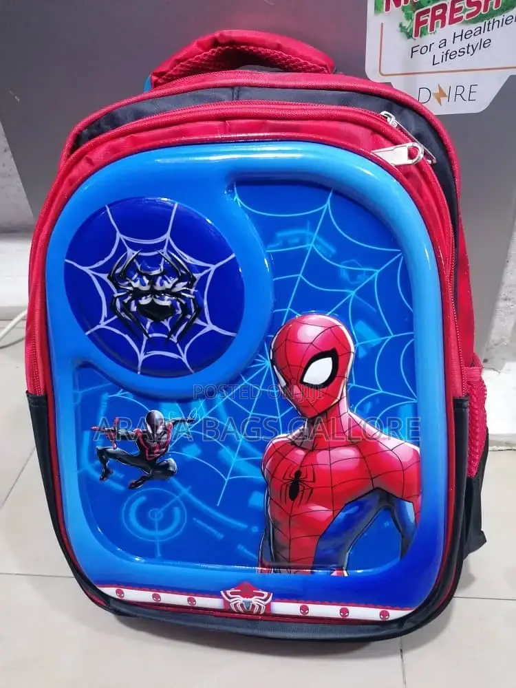 Quality Spiderman Kids School Bags 