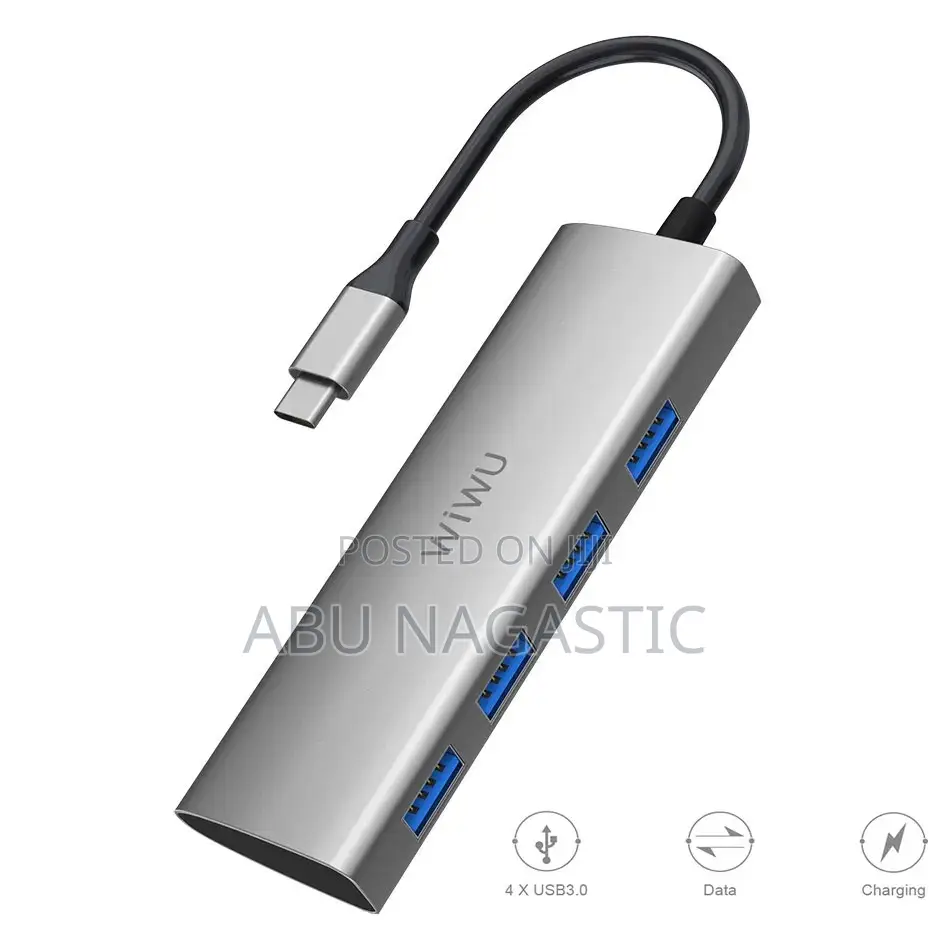 Wiwu 4 in 1 M USB Muliport Hub Adapter