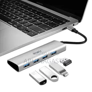 Wiwu 4 in 1 M USB Muliport Hub Adapter