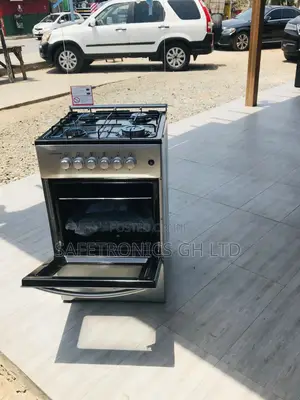 Volcano 4 Gas Cooker Gray Oven With Grill 50x50