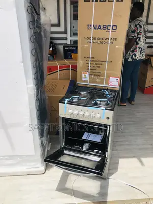 Volcano 3 Gas 1 Electric Oven With Grill 50x50 Gray