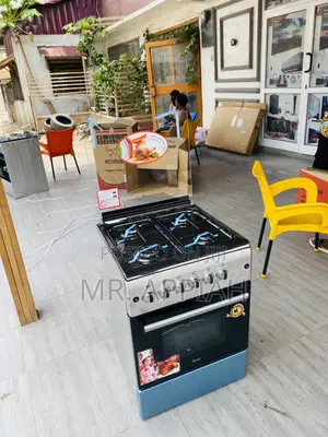 Reliable Volcano 60x60 Oven and Grill 4 Gas Burner(Gray)