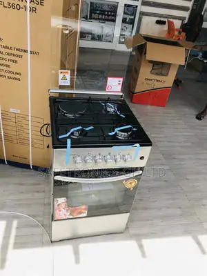 Volcano 1 Electric 3 Gas Oven With Grill Glass Lid 50x50