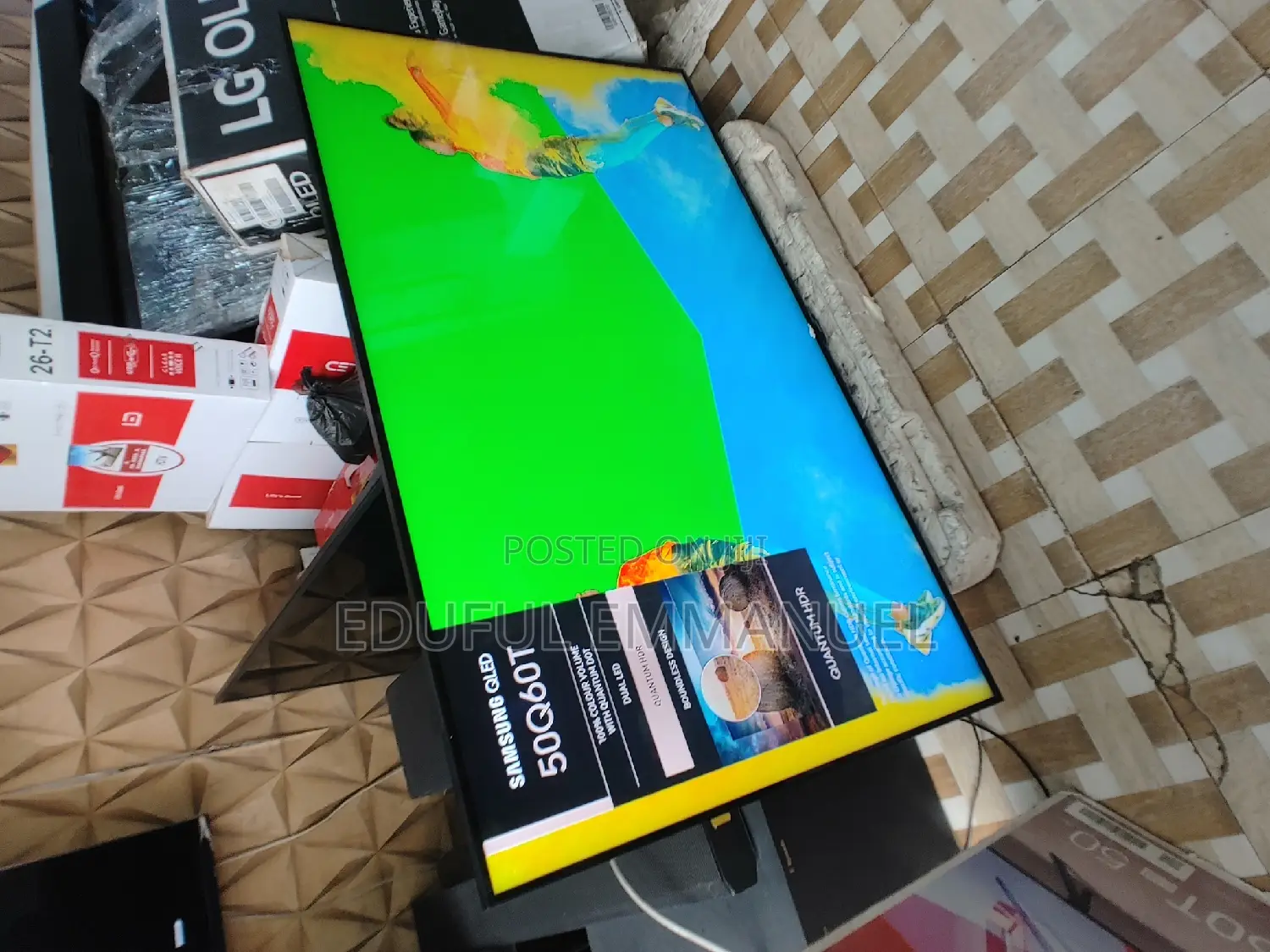 Samsung 50" Qled Uhd Smart Q60t T2s2 Netflix Bluethooth