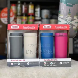 THERMOS Travel Tumblers 2-Pack Stainless Steel