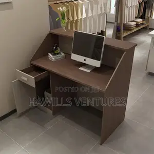 Wooden Reception Counter Desk