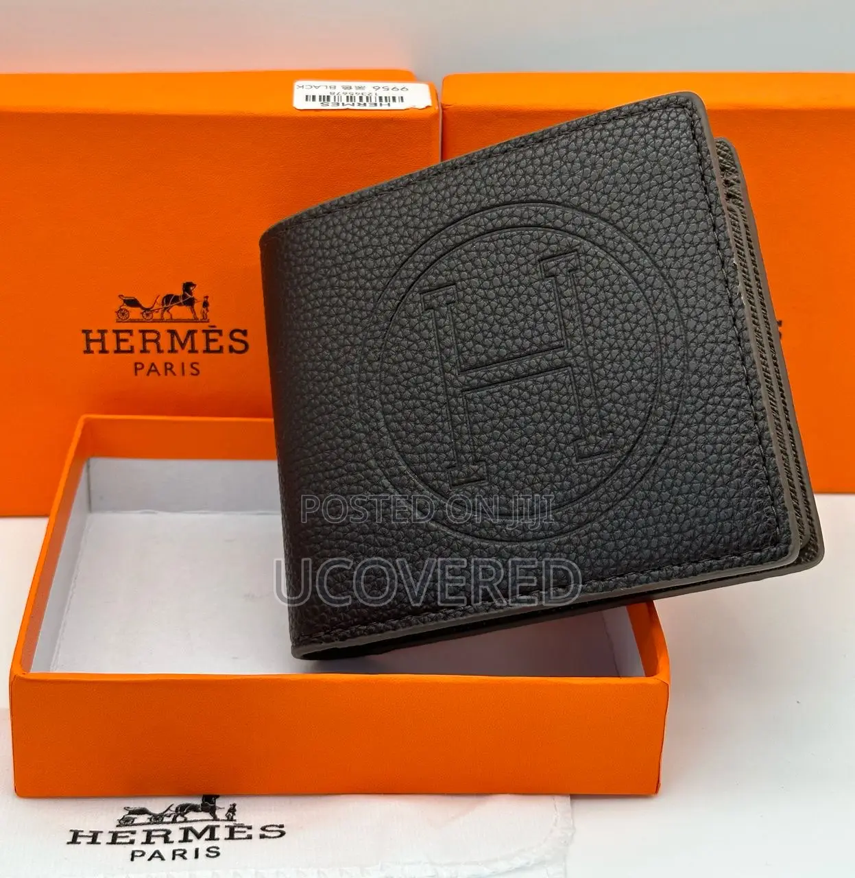 Hermes Men’S Leather Wallet