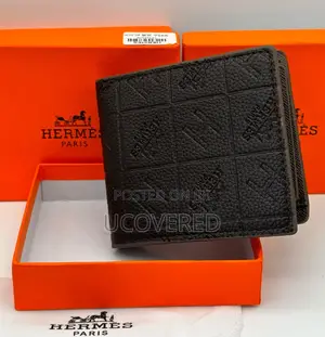 Hermes Men’S Leather Wallet