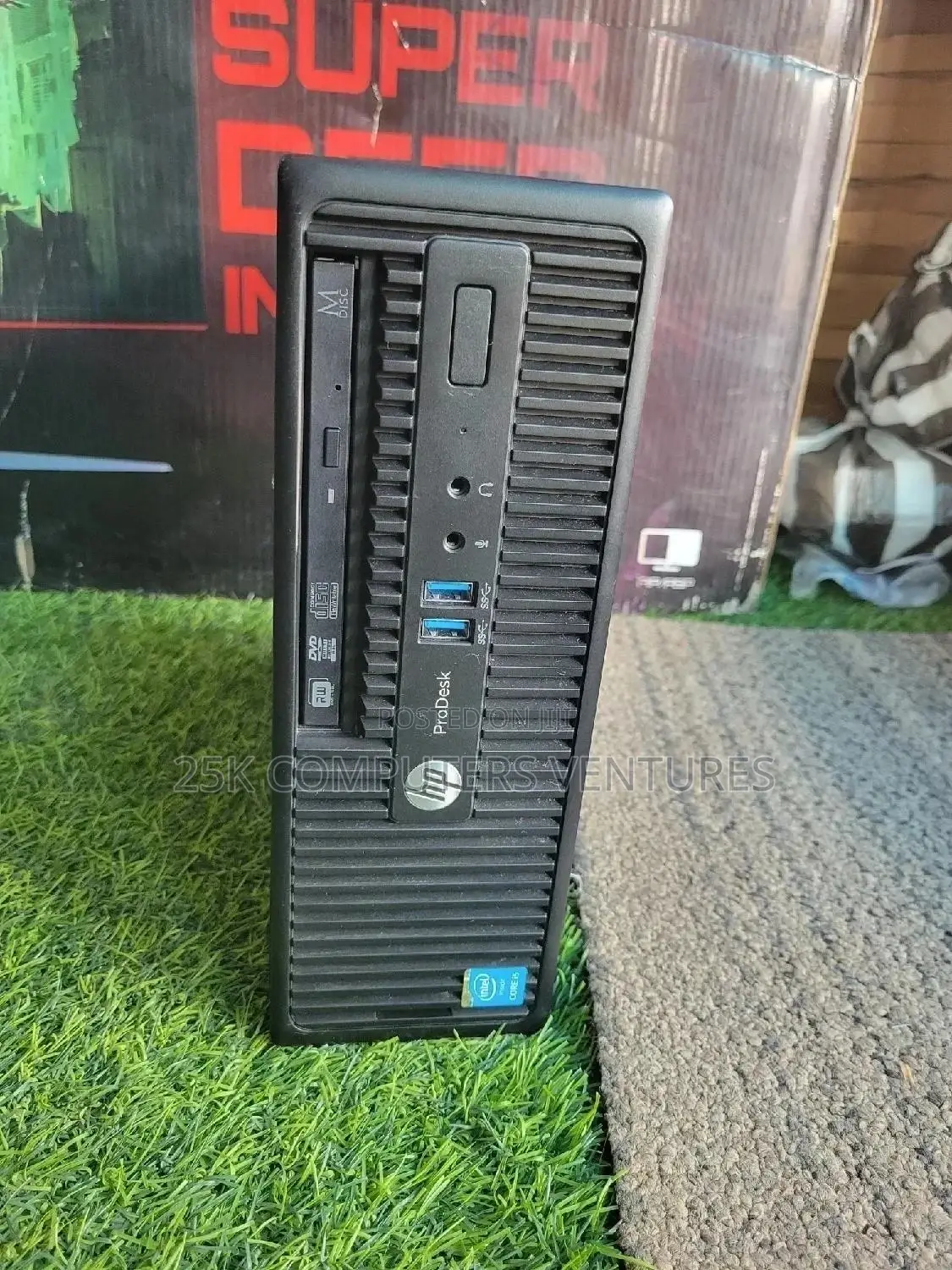 New Desktop Computer HP EliteDesk 800 8GB Intel Core i5 HDD 500GB