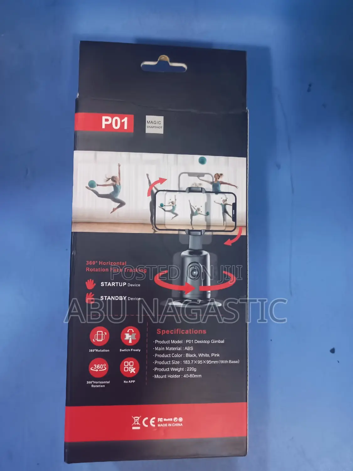 Auto Face Tracking Phone Selfie Stick Tripod