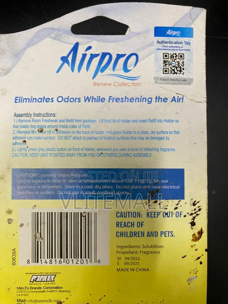 Air Pro Brand Air Fresheners