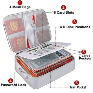Waterproof/Fireproof Document Bag