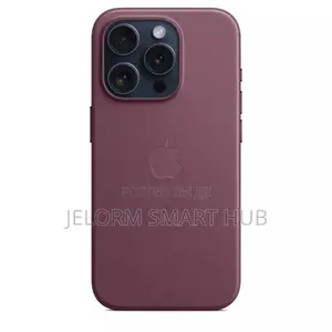 iPhone 15 Pro Max Finewoven Leather Case