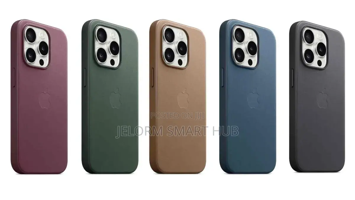 iPhone 15 Pro Max Finewoven Leather Case