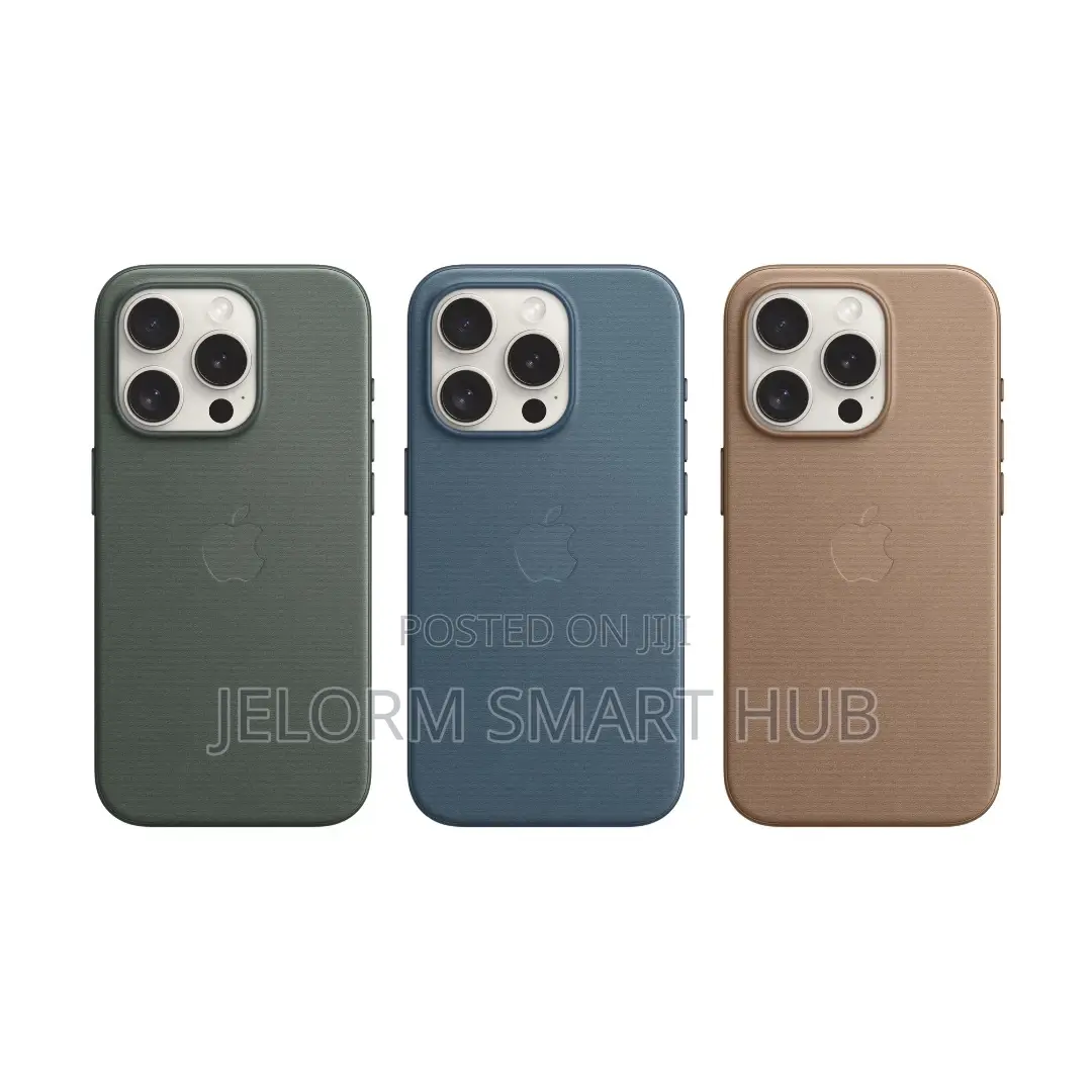 iPhone 15 Pro Max Finewoven Leather Case