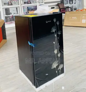 Original Pearl Single Door Electric Table Top Fridge(Black)