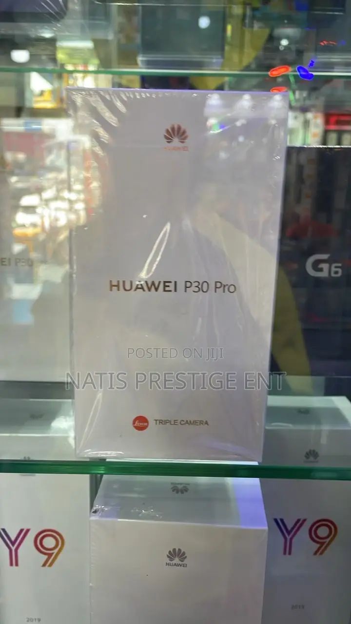 New Huawei P30 Pro 256 GB Black