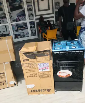 Affordable Black 4 Gas Cooker 50x50 Chigo Oven With Grill