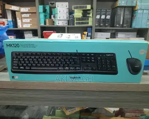 Original Logitech Keyboard and Mouse Combo Mk120