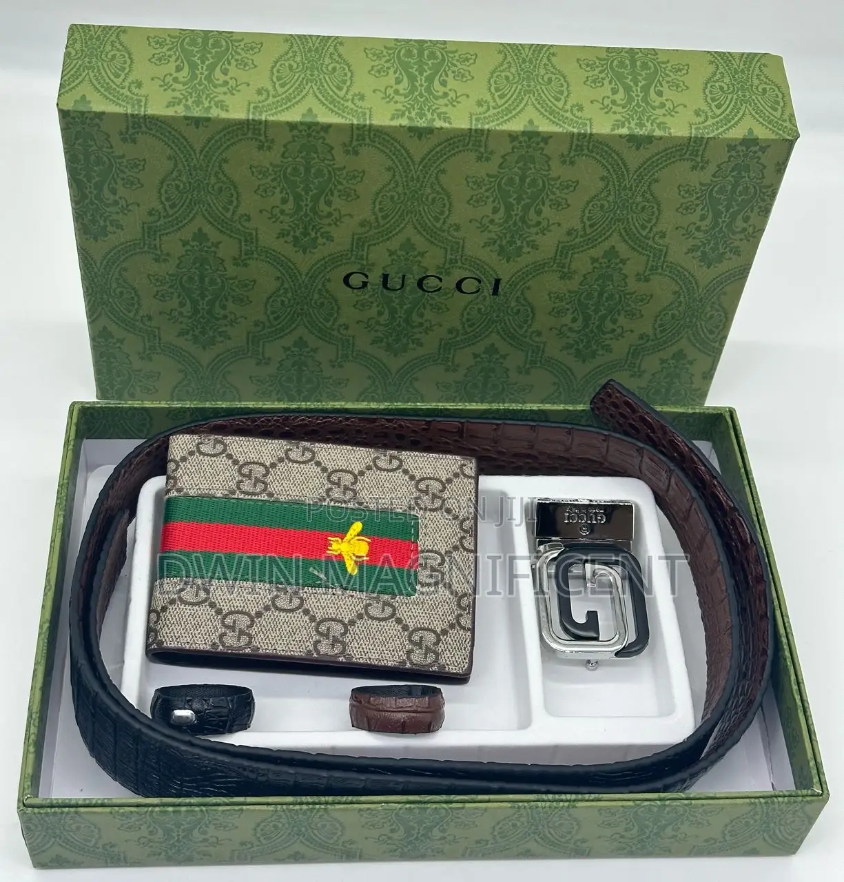 Gucci Belt and Wallet