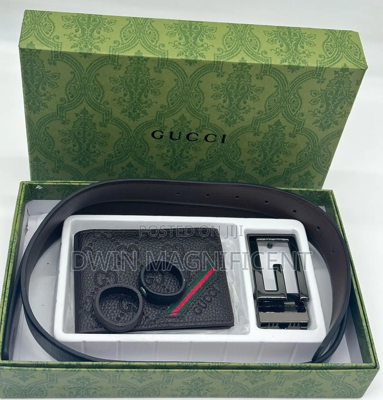 Gucci Belt and Wallet