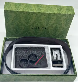Gucci Belt and Wallet