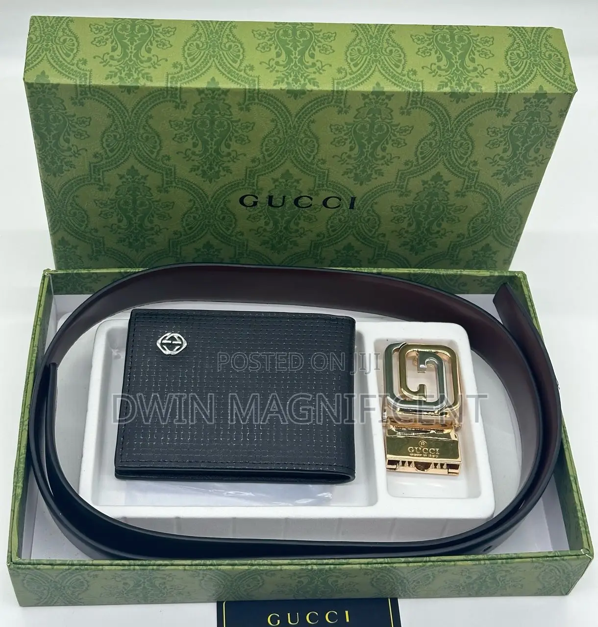 Gucci Belt and Wallet