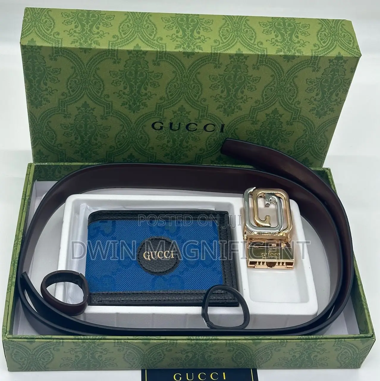 Gucci Belt and Wallet