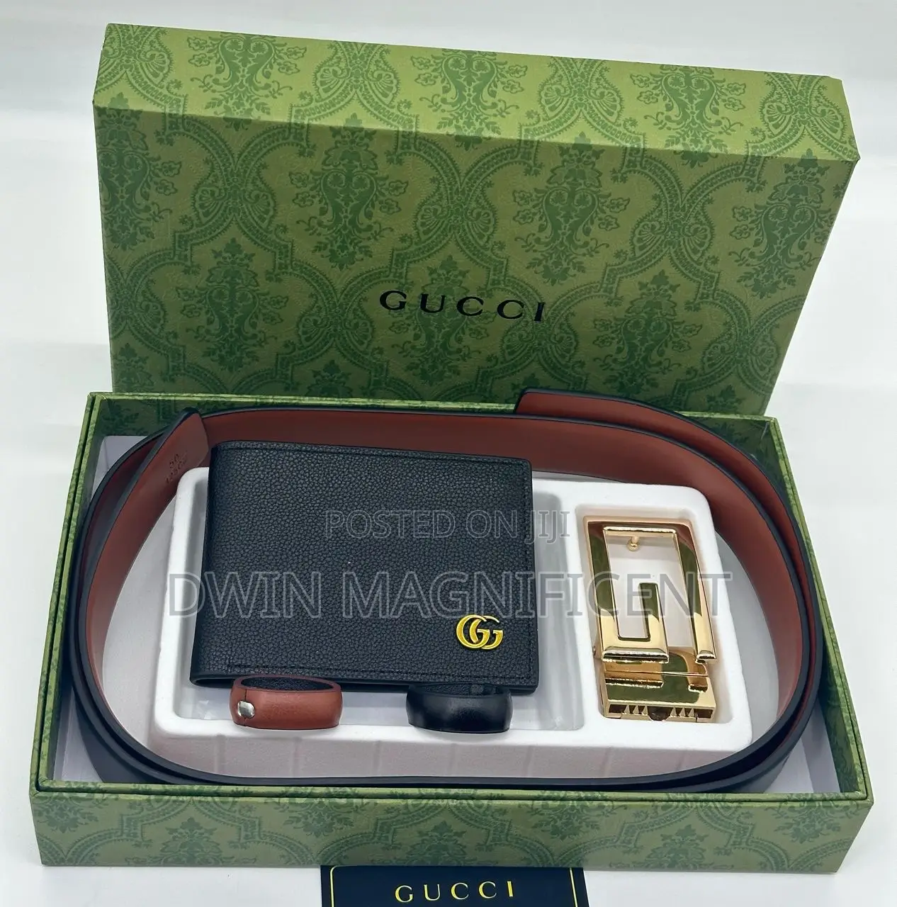 Gucci Belt and Wallet