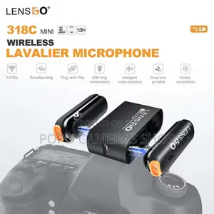 Lensgo 318C Mini Lavalier Microphone