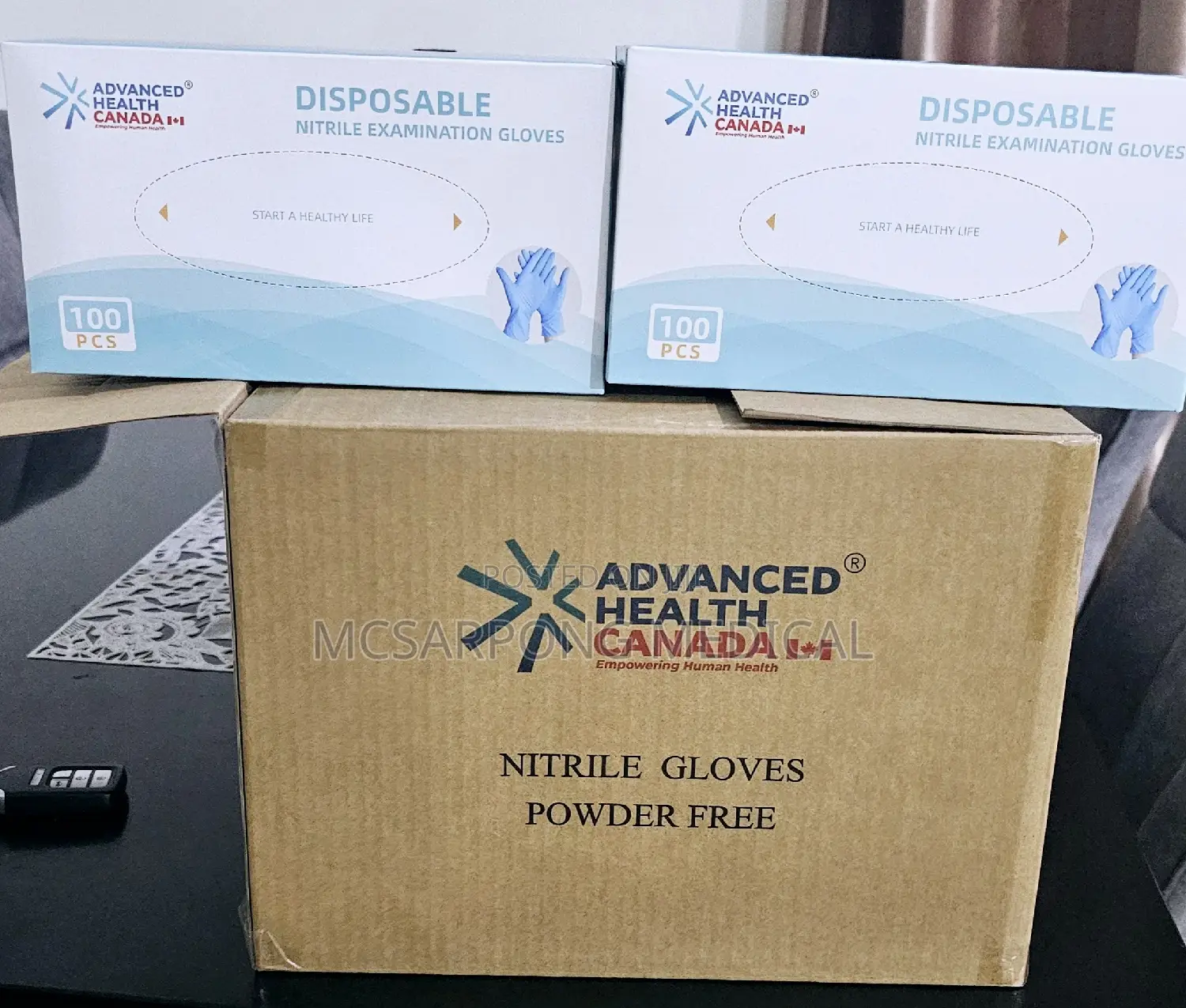 Powder Free Pure Nitrile Examination Gloves (Medical Grade)